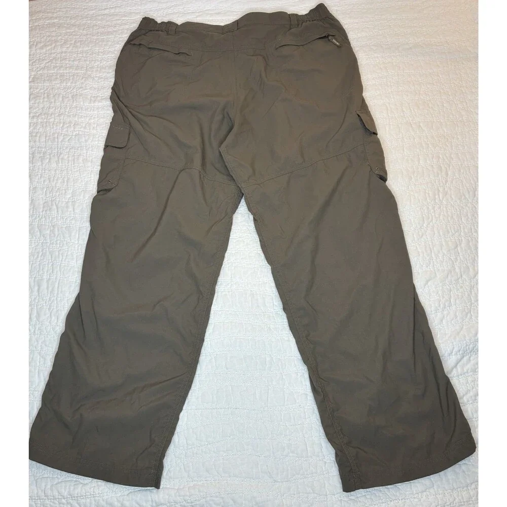 Columbia Titanium cargo pants Sz XL packable hiking zip pockets performance gorp